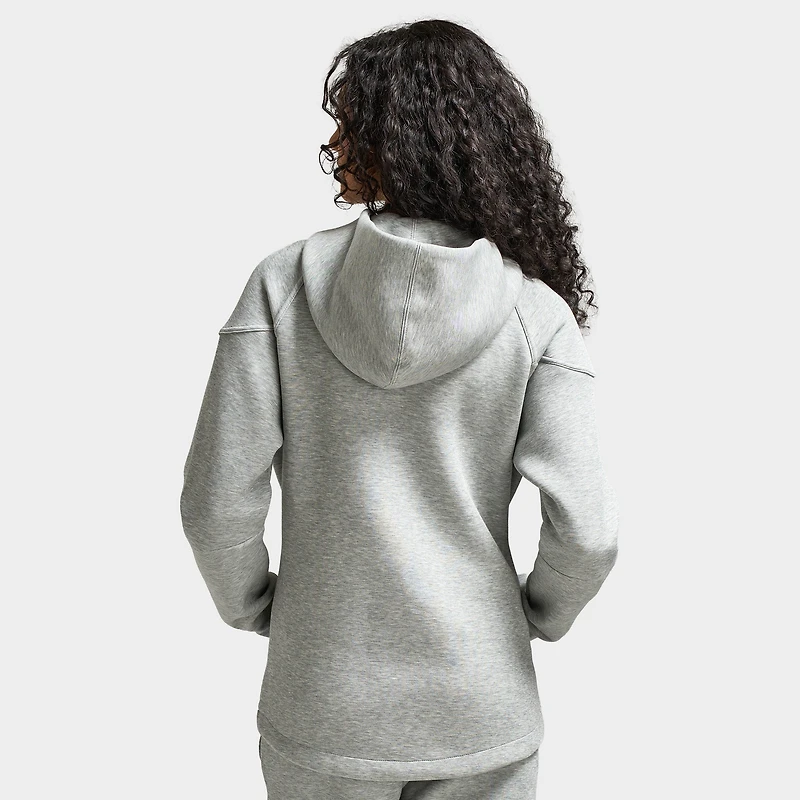 Nike Sportswear Women's Tech Fleece Windrunner Full-Zip Hoodie Dark Grey Heather / Black