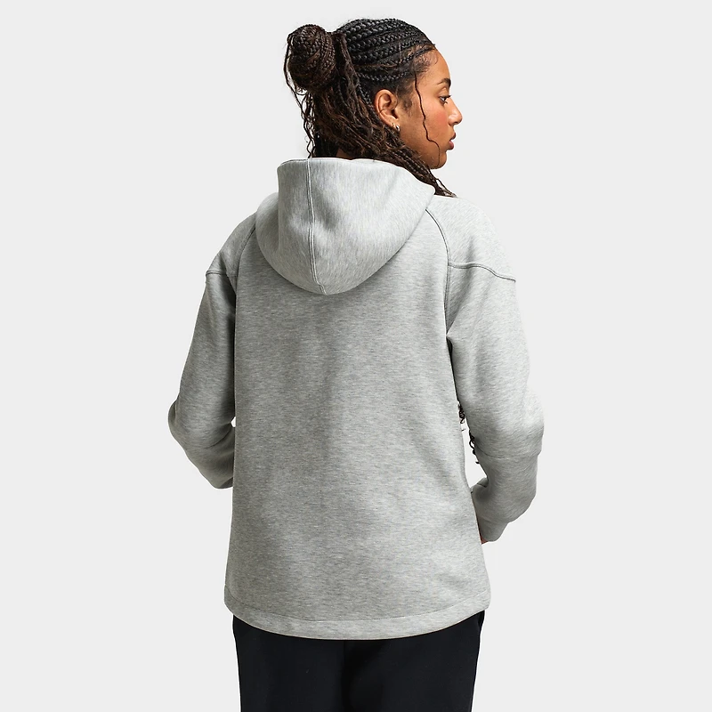 Nike Sportswear Women's Tech Fleece Windrunner Full-Zip Hoodie Dark Grey Heather / Black