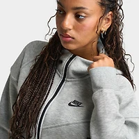 Nike Sportswear Women's Tech Fleece Windrunner Full-Zip Hoodie Dark Grey Heather / Black