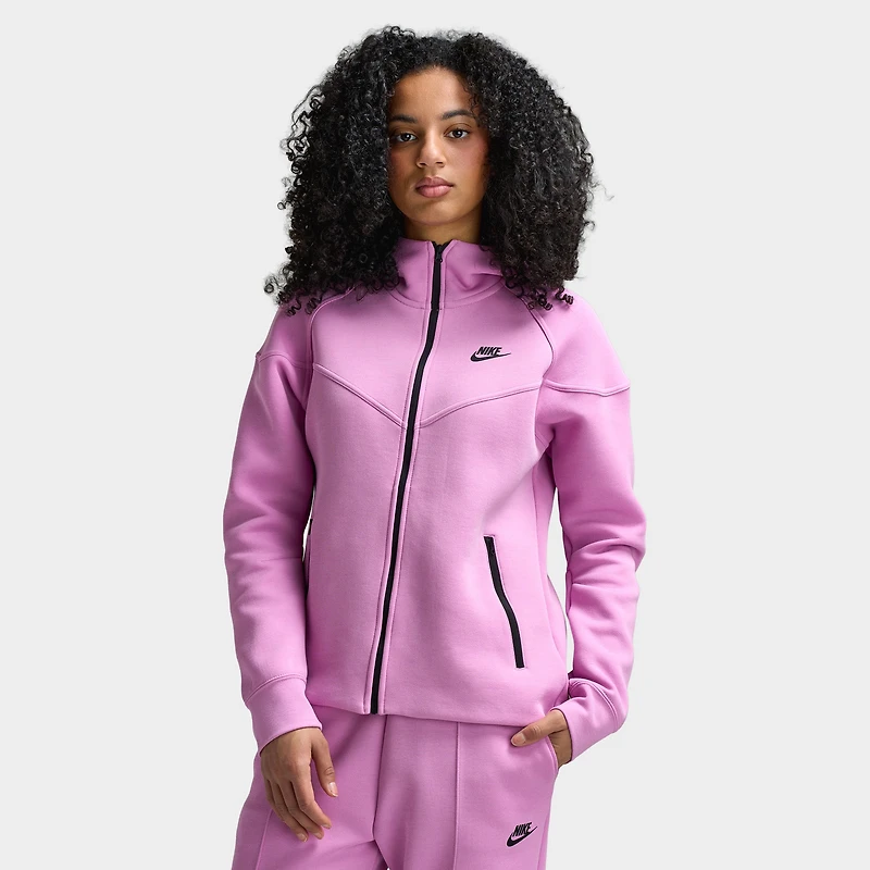 Nike Sportswear Women's Tech Fleece Fullzip Hoodie / Light Magenta