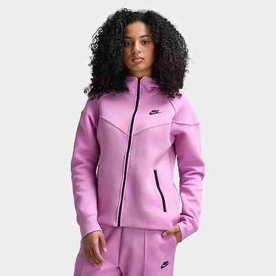 Nike Sportswear Women's Tech Fleece Fullzip Hoodie / Light Magenta