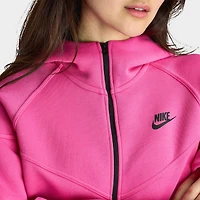 Nike Sportswear Women's Tech Fleece Windrunner Full Zip Alchemy Pink / Black
