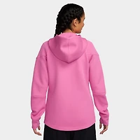 Nike Women's Tech Fleece Full Zip Windrunner Hoodie / Playful Pink