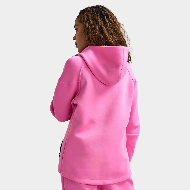 Nike Women's Tech Fleece Full Zip Windrunner Hoodie / Playful Pink