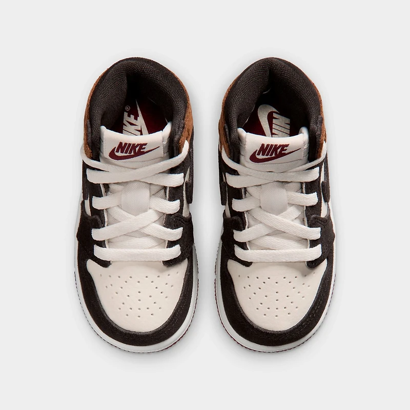 Jordan 1 Retro High OG TD Shadow Brown / Team Red - Light British Tan
