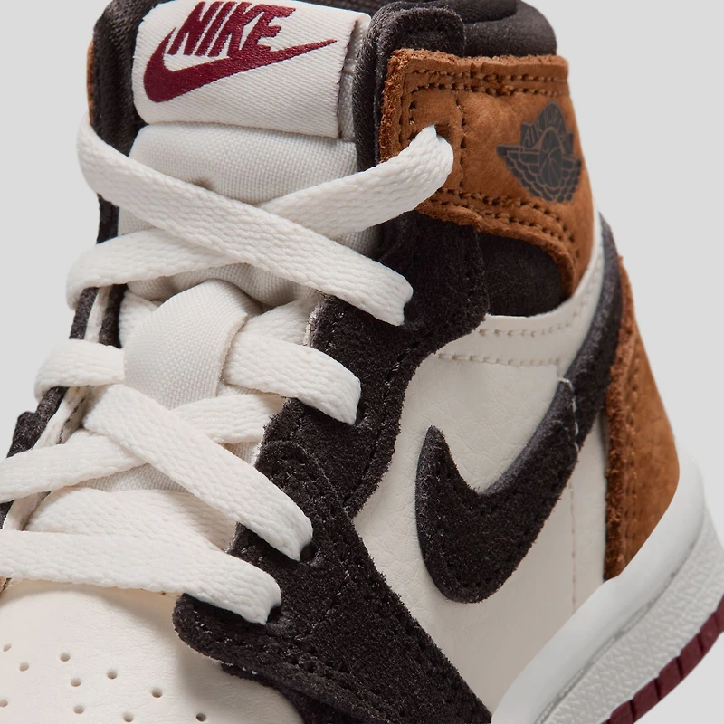 Jordan 1 Retro TD Perle Douce / Brun Ombre - Fauve Britannique
