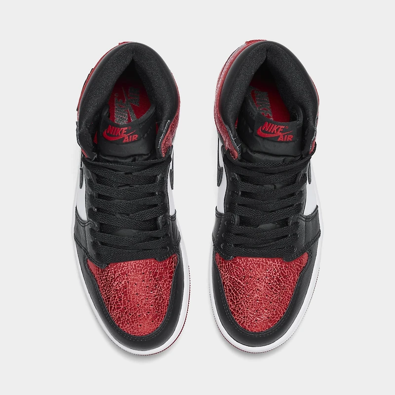 Jordan Women's 1 Retro High OG Varsity Red / Black - White