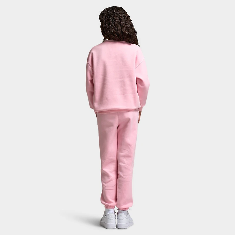 Nike Sportswear chandail surdimensionné en molleton Club pour enfants / rose moyen