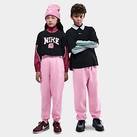 Nike Junior Girls' Club Fleece Loose Pants / Med Soft Pink