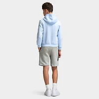 Nike Sportswear Juniors' Club Fleece Hoodie Hydrogen Blue / White