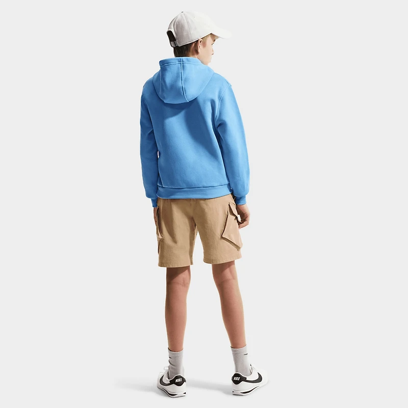 Nike Sportswear Club Fleece Juniors Sweat à capuche / Bleu université