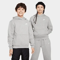 Nike Sportswear Juniors' Club Fleece PO Hoodie/DkGreyHeather