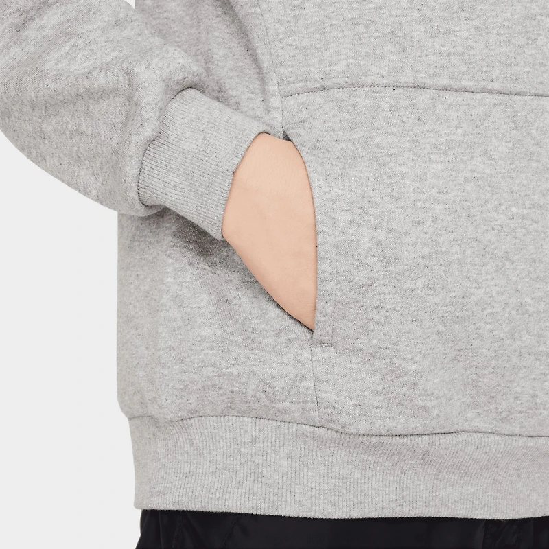 Nike Sportswear Juniors' Club Fleece PO Hoodie/DkGreyHeather