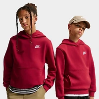 Nike Sportswear Juniors' Club Fleece Pullover Hoodie / Tough Red