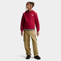 Nike Sportswear Juniors' Club Fleece Pullover Hoodie / Tough Red