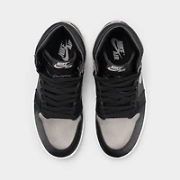 Jordan Women's 1 Retro High OG Black / Medium Grey - White