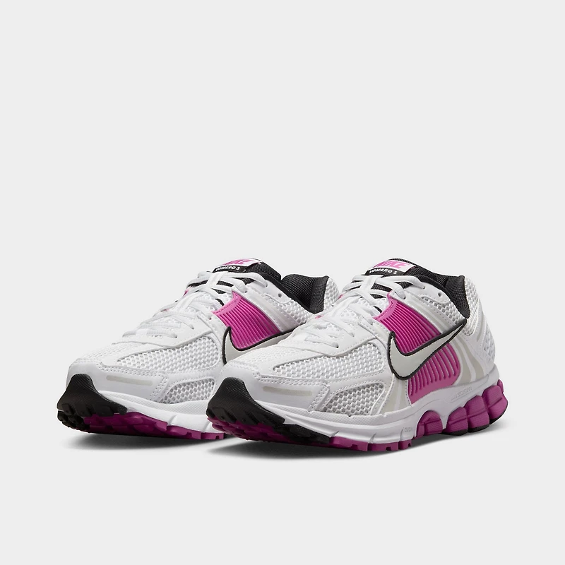 Nike Women's Zoom Vomero 5 White / Metallic Platinum - Pure