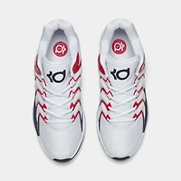 Nike KD17 White / Obsidian - University Red