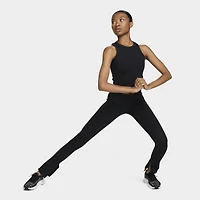 Nike One Women's Dri-FIT Cropped Tank Top / Black