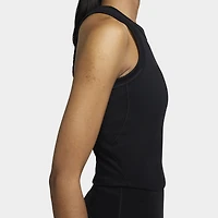 Nike One Women's Dri-FIT Cropped Tank Top / Black