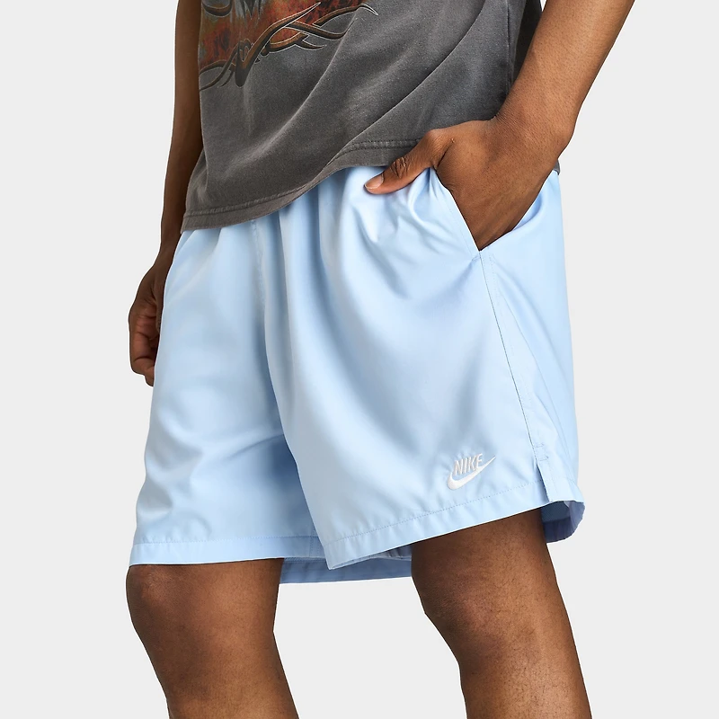 Nike Club Flow Short bleu hydrogène/blanc
