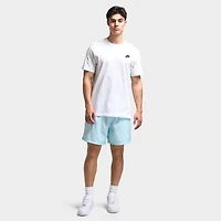 Nike Club Flow Shorts Glacier Blue / White