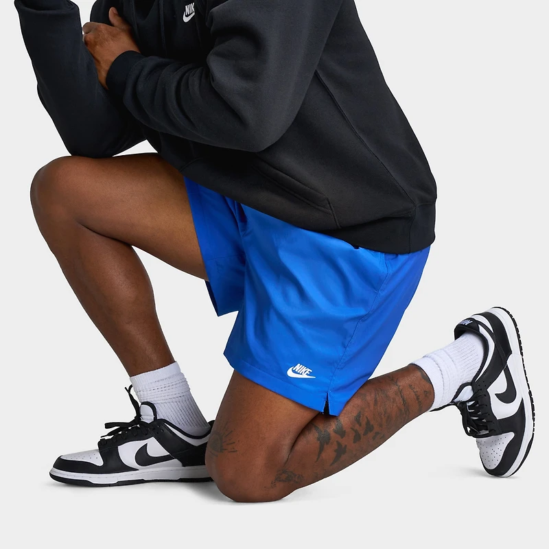 Nike Club Flow Shorts Game Royal / White