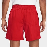 Nike Club Flow Shorts University Red  / White