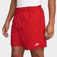 Nike Club Flow Shorts University Red  / White