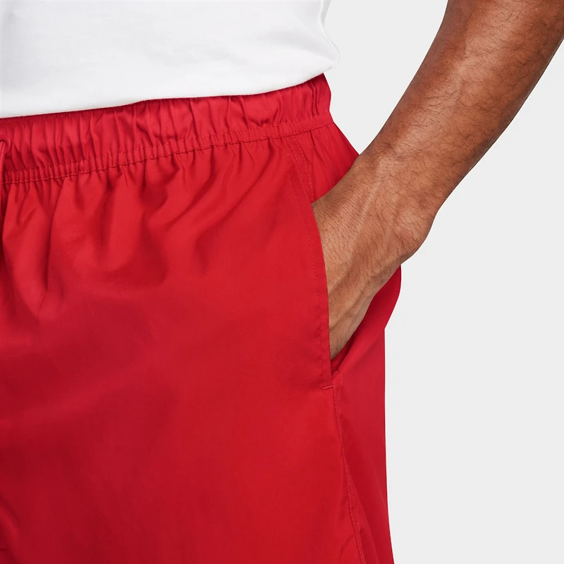 Nike Club Flow Shorts University Red  / White