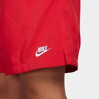 Nike Club Flow Shorts University Red  / White