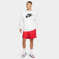 Nike Club Flow Shorts University Red  / White
