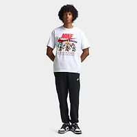 Nike Club Joggers Black / - White