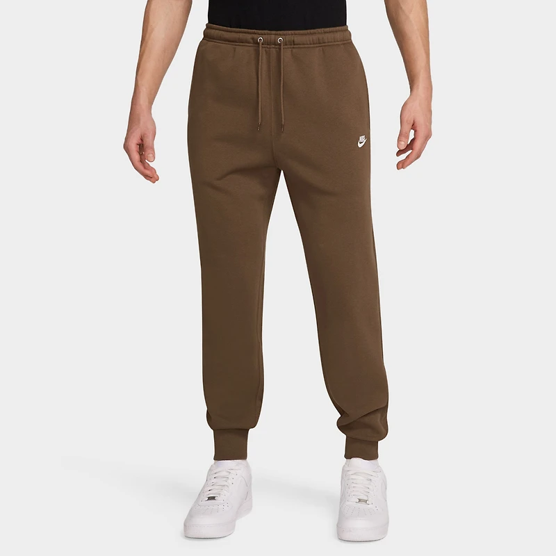 Nike Club Fleece Joggers Mosswood Brown / White
