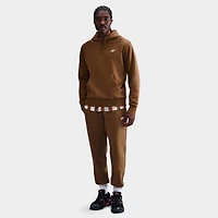 Nike Club Fleece Joggers Mosswood Brown / White