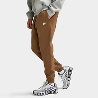 Nike Club Fleece Joggers Mosswood Brown / White