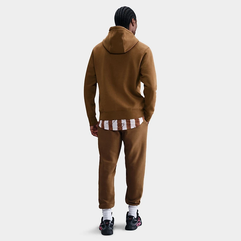 Nike Club Fleece Joggers Mosswood Brown / White