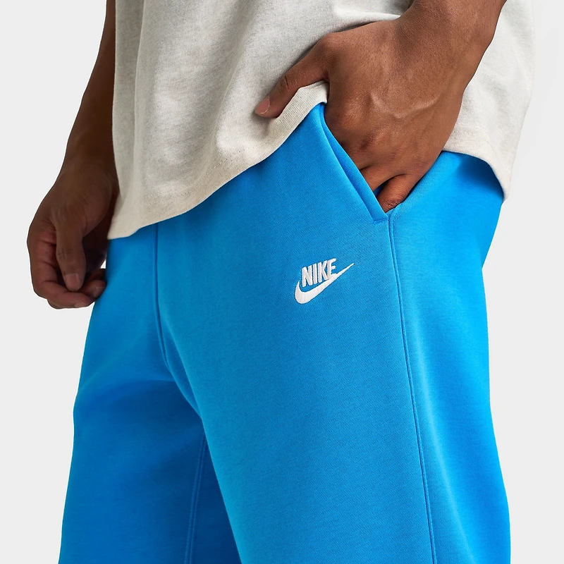 Nike Club Fleece Joggers Light Photon Blue / White