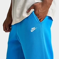 Nike Club Fleece Joggers Light Photon Blue / White