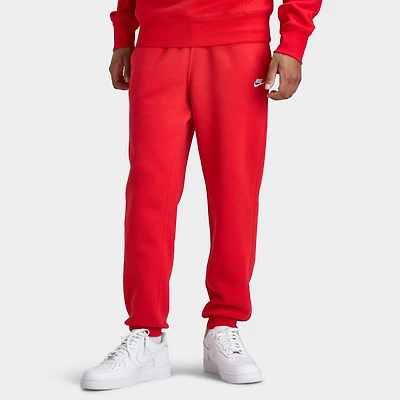 Nike Club Pantalon de jogging Hommes Rouge universitaire / blanc