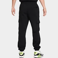 Nike Club Fleece Cargo Pants Black / - White