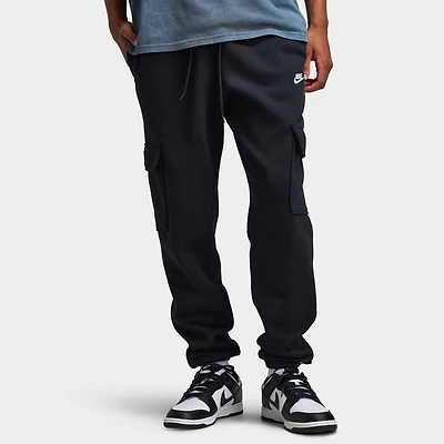 Nike Club Fleece Cargo Pants Black