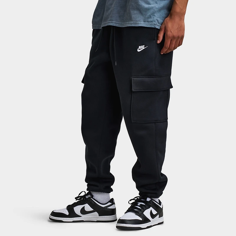 Nike Club Fleece Cargo Pants Black
