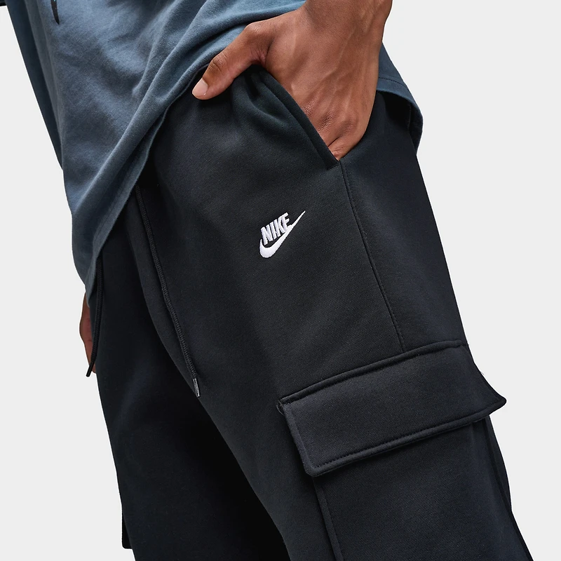 Nike Club Fleece Cargo Pants Black