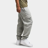 Nike Club Fleece Cargo Pants Dark Grey Heather / Light Smoke - White