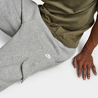 Pantalon cargo Nike Club Fleece Gris foncé / fumé clair - Blanc