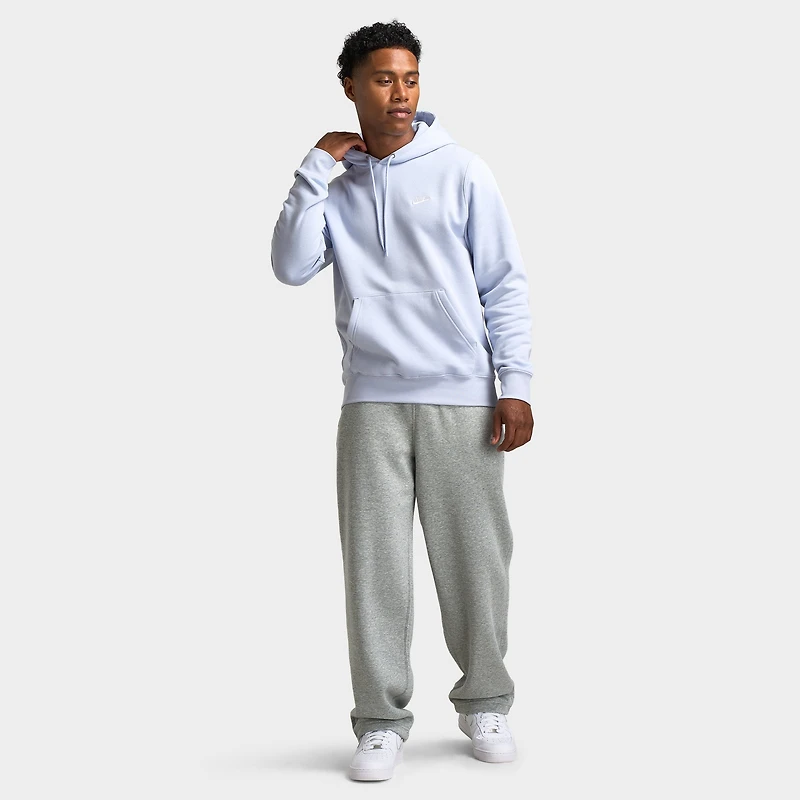 Nike Club Fleece Pullover Hoodie Ghost / White