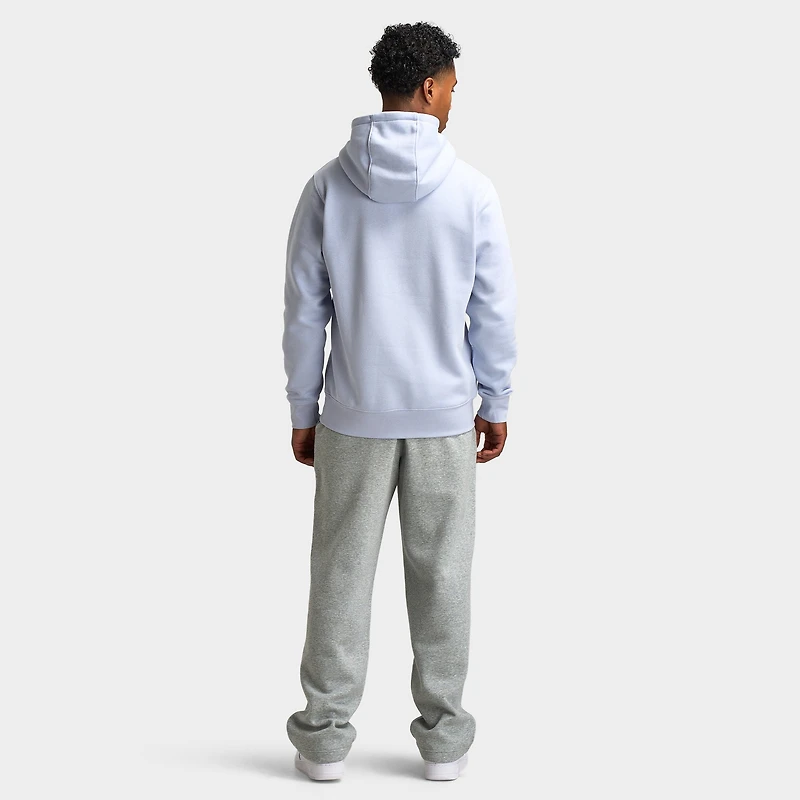 Nike Club Fleece Pullover Hoodie Ghost / White