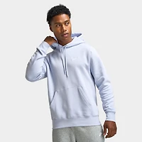 Nike Club Fleece Pullover Hoodie Ghost / White