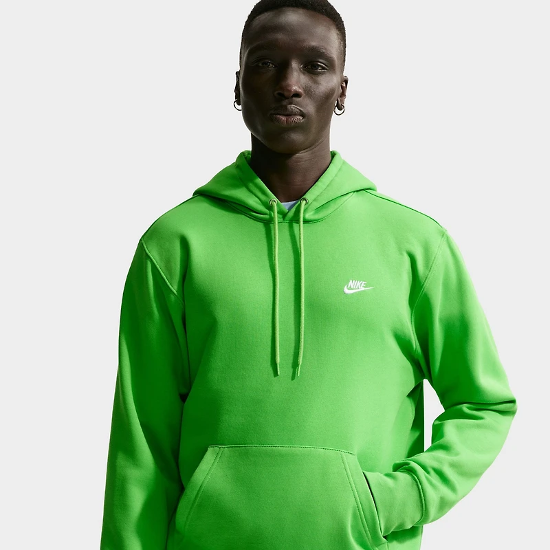 Nike Club Fleece Hoodie / Mean Green